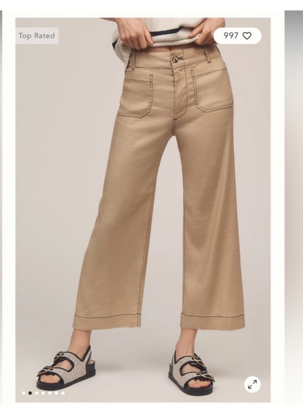 Maeve Colette Linen Pants